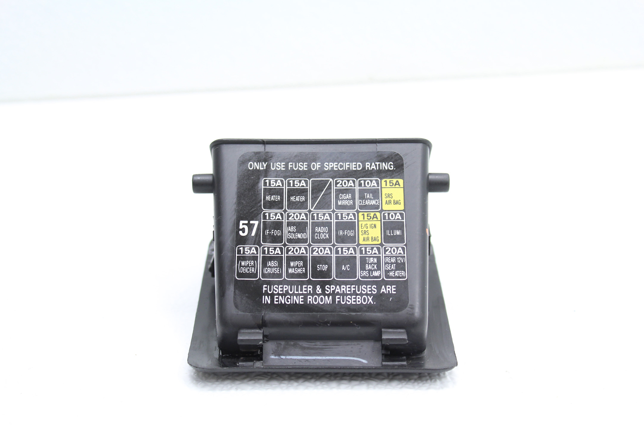 1998-2001 SUBARU IMPREZA 2.5 RS GC8 INTERIOR FUSE BOX COVER