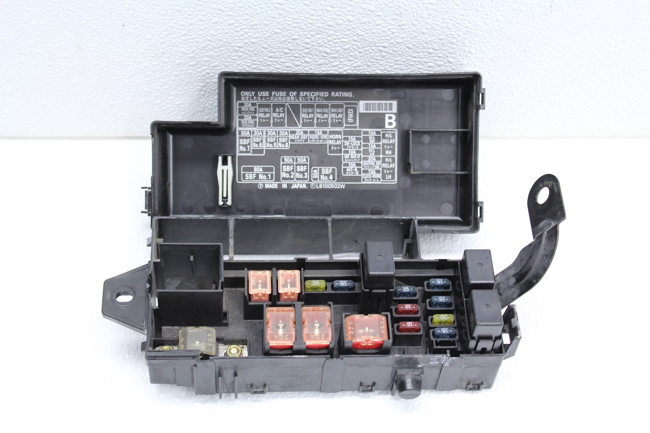 1998-2001 SUBARU IMPREZA 2.5 RS GC8 ENGINE FUSE BOX RELAY ... 1995 subaru impreza fuse box 