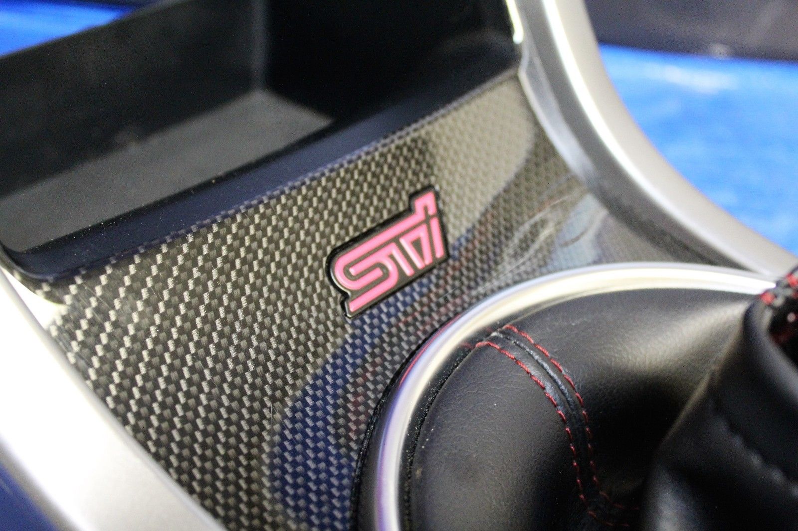 2015 2018 Subaru Impreza Wrx Sti Carbon Fiber Interior Shifter Radio Dash Board Trim Bezel Surround