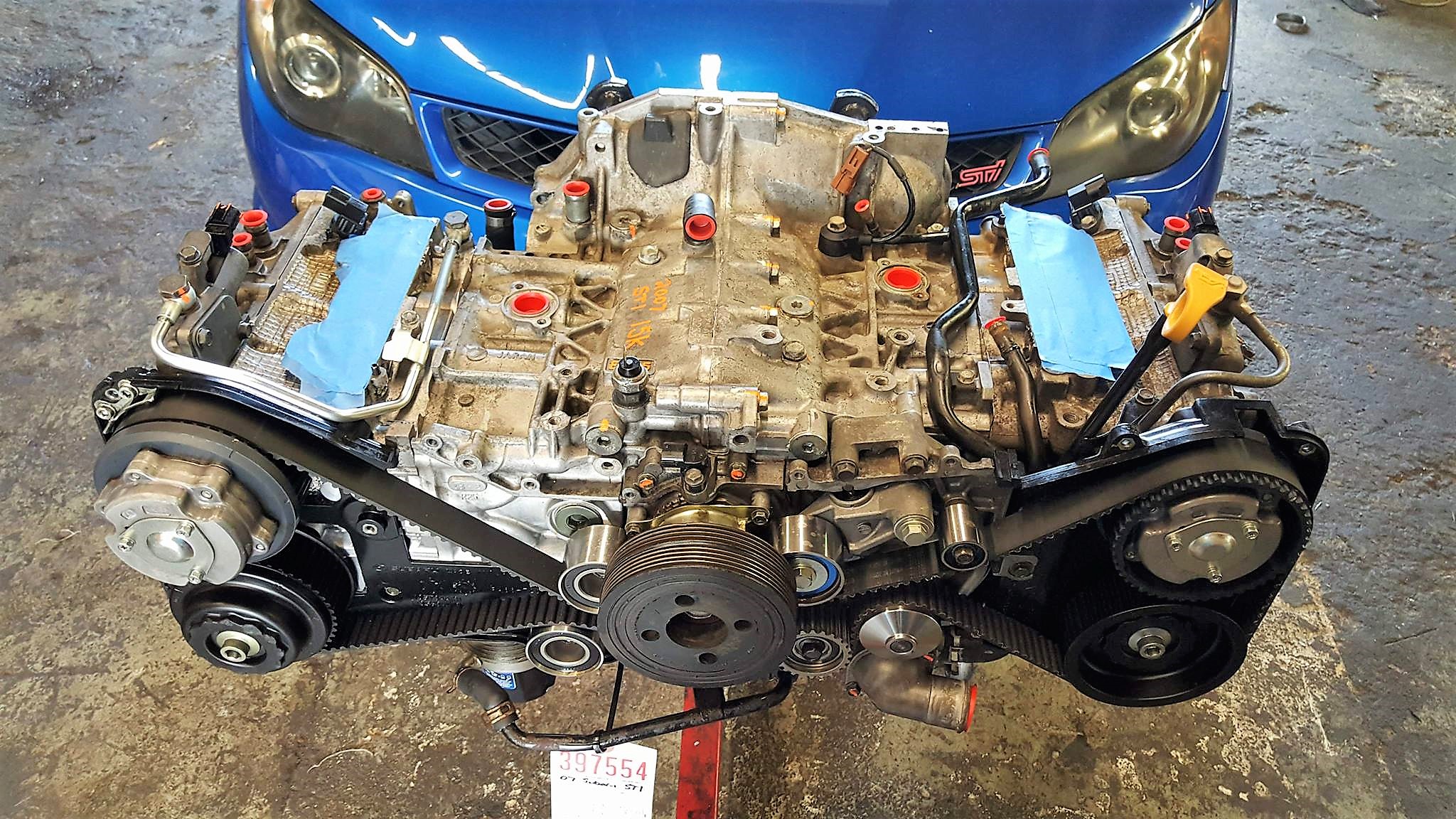 0407 SUBARU WRX STI & 0614 WRX STAGE 2 BUILT LONG BLOCK ENGINE