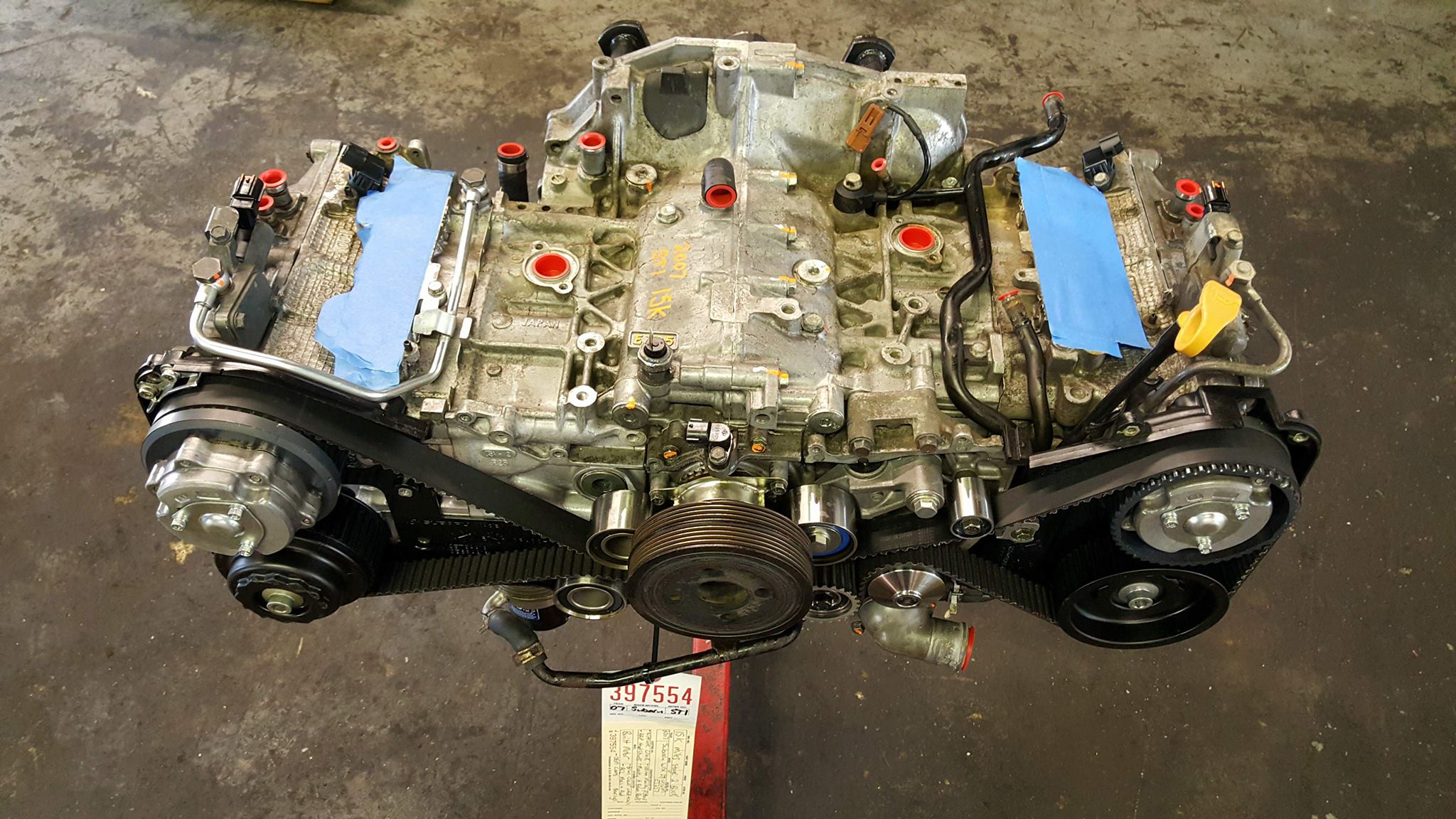 0407 SUBARU WRX STI & 0614 WRX STAGE 2 BUILT LONG BLOCK ENGINE