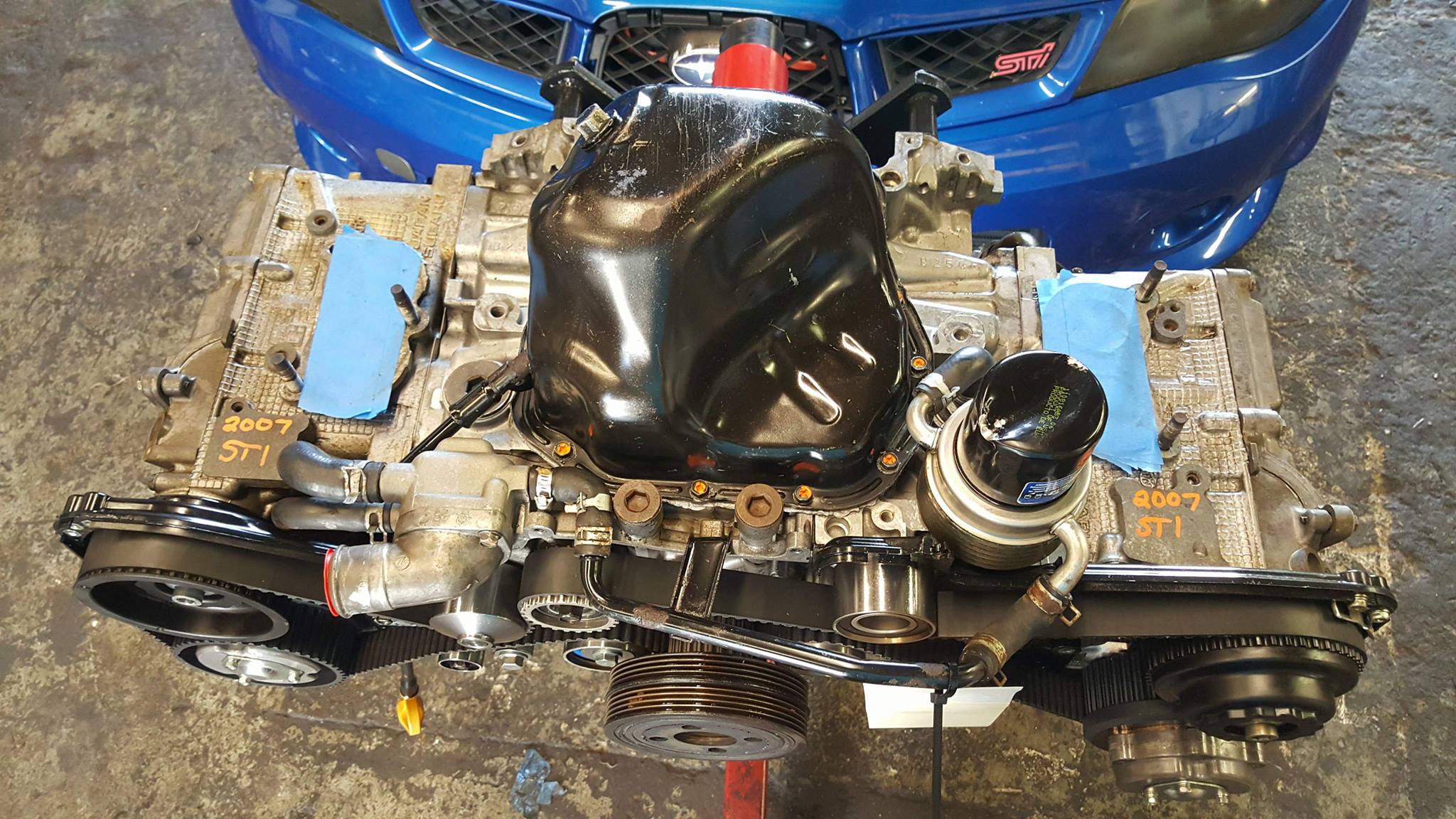 0407 SUBARU WRX STI & 0614 WRX STAGE 2 BUILT LONG BLOCK ENGINE