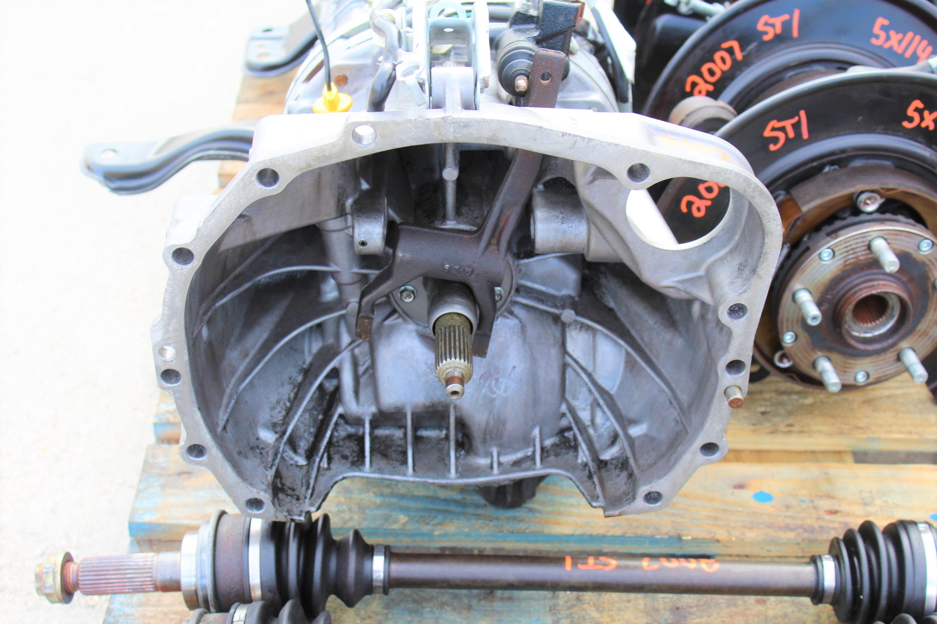 2002 subaru wrx sti transmission