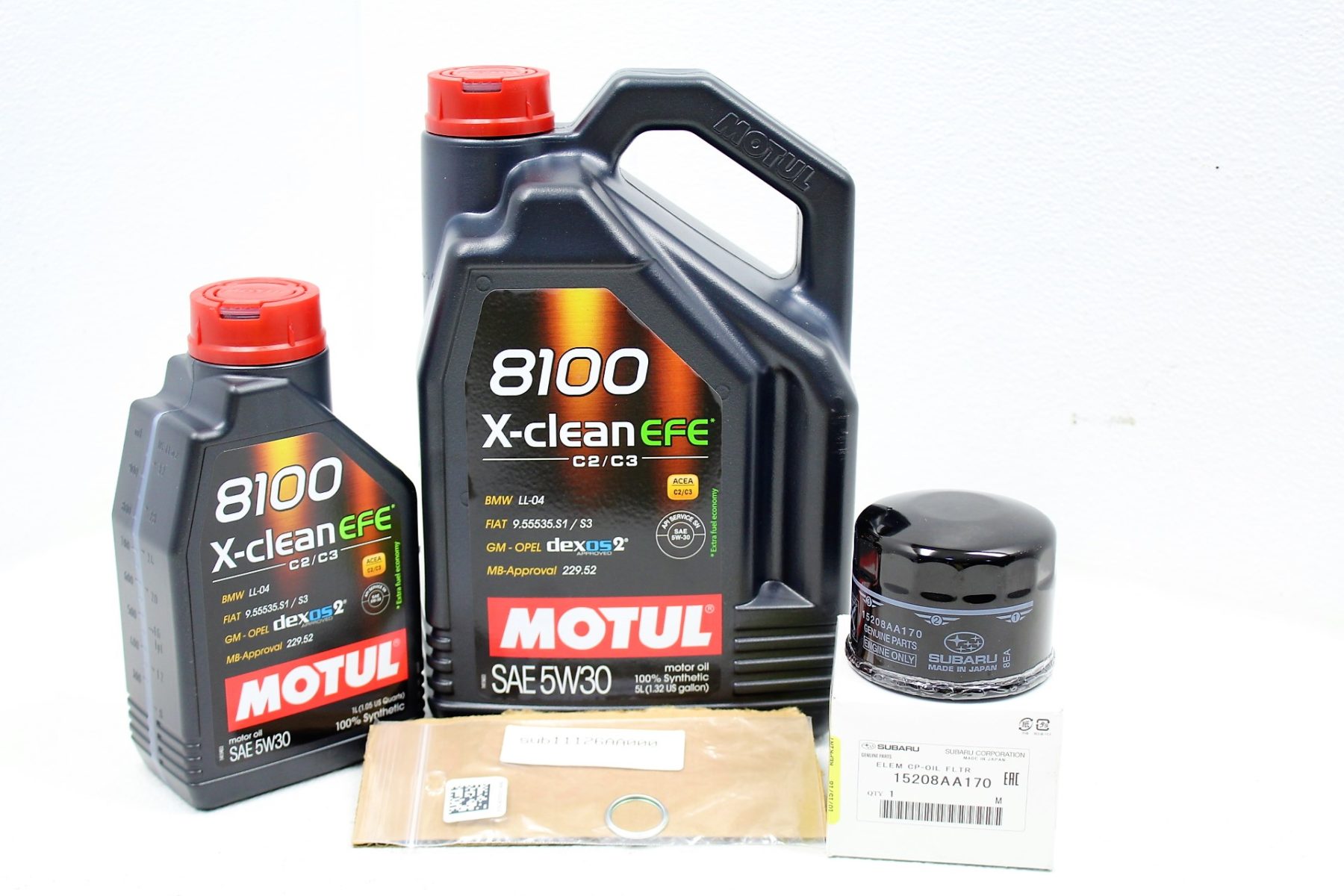 15 19 Subaru Wrx Forester Xt Motul 8100 X Clean Efe 5w30 Engine Oil Change Kit Ebay